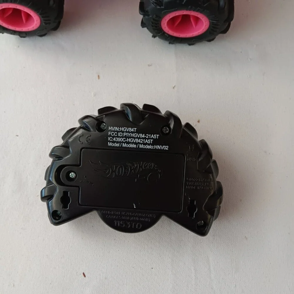 Barbie Hot Wheels Monster Trucks‎ RC Remote Control Vehicle Pink Toy Car WORKS